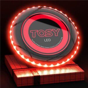Flying Disc - 16 Million Color RGB or 36 or 360 LEDs,Extremely Bright,Smart Mode